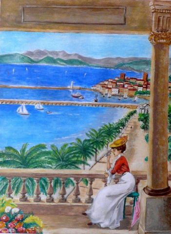La baie de Cannes à la belle époque